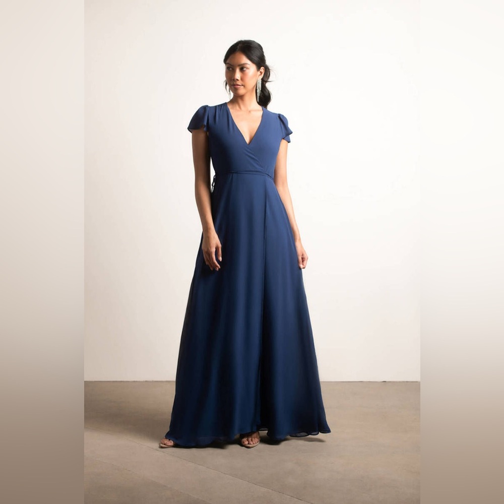Tobi Be True Chiffon Wrap Maxi Dress